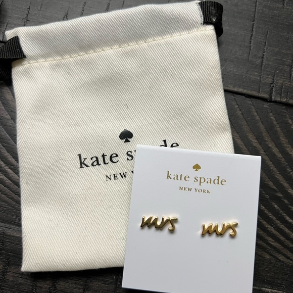 Kate Spade Say Yes Mrs Earrings